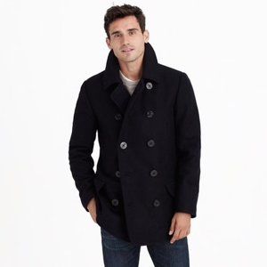 j crew wool peacoat